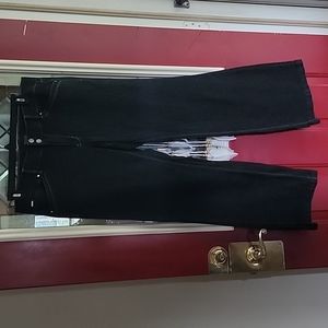 NWOT White House/Black Market size 14R dark wash/black jeans